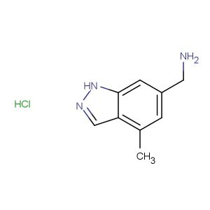(4-methyl-1H-indazol-6-yl)methanamine hydrochloride