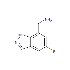 (5-fluoro-1H-indazol-7-yl)methanamine