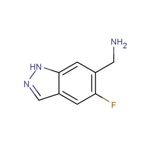 (5-fluoro-1H-indazol-6-yl)methanamine