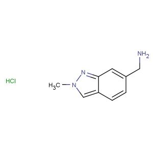 (2-methyl-2H-indazol-6-yl)methanamine hydrochloride