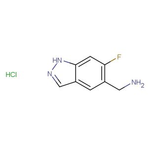 (6-fluoro-1H-indazol-5-yl)methanamine hydrochloride