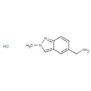 (2-methyl-2H-indazol-5-yl)methanamine hydrochloride