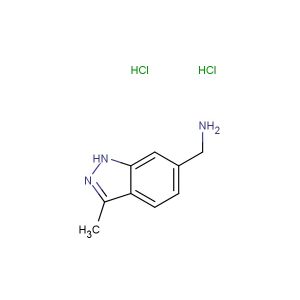 (3-methyl-1H-indazol-6-yl)methanamine dihydrochloride