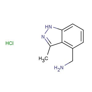(3-methyl-1H-indazol-4-yl)methanamine hydrochloride