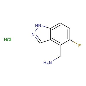 (5-fluoro-1H-indazol-4-yl)methanamine hydrochloride