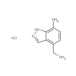 (7-methyl-1H-indazol-4-yl)methanamine hydrochloride
