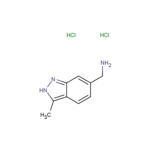 (3-methyl-2H-indazol-6-yl)methanamine dihydrochloride