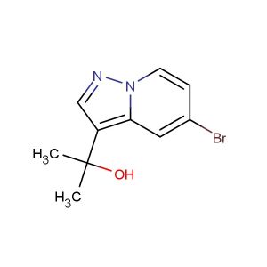 2-(5-bromopyrazolo[1,5-a]pyridin-3-yl)propan-2-ol