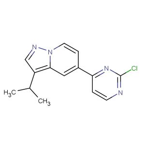 5-(2-chloropyrimidin-4-yl)-3-isopropylpyrazolo[1,5-a]pyridine
