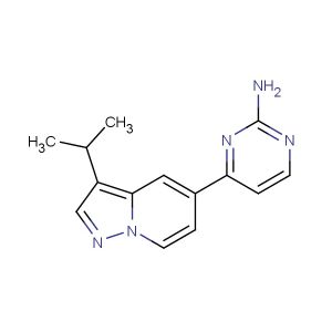 4-(3-isopropylpyrazolo[1,5-a]pyridin-5-yl)pyrimidin-2-amine