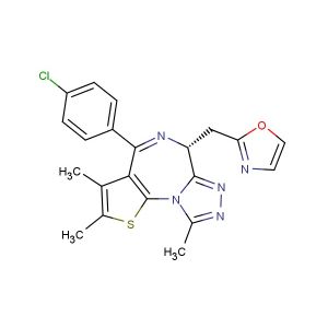 (R)-2-((4-(4-chlorophenyl)-2,3,9-trimethyl-6H-thieno[3,2-f][1,2,4]triazolo[4,3-a][1,4]diazepin-6-yl)methyl)oxazole