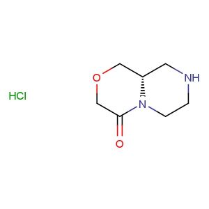 (S)-hexahydropyrazino[2,1-c][1,4]oxazin-4(3H)-one hydrochloride