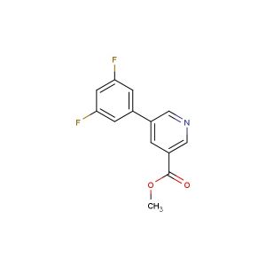 Methyl 5-(3,5-difluorophenyl)nicotinate