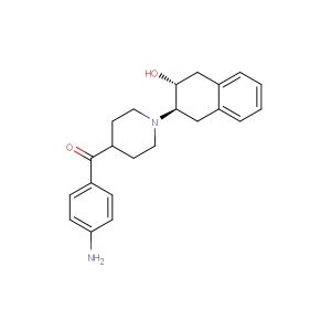 (2R,3R)-3-[4-(4-aminobenzoyl)piperidin-1-yl]-1,2,3,4-tetrahydronaphthalen-2-ol