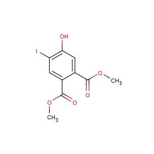 dimethyl 4-hydroxy-5-iodophthalate