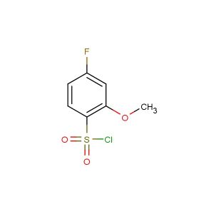 4-fluoro-2-methoxybenzenesulfonyl chloride