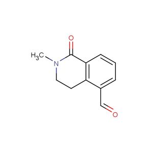 2-methyl-1-oxo-1,2,3,4-tetrahydroisoquinoline-5-carbaldehyde