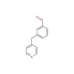 3-(pyridin-4-ylmethyl)benzaldehyde