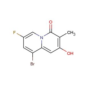 9-bromo-7-fluoro-2-hydroxy-3-methyl-4H-quinolizin-4-one