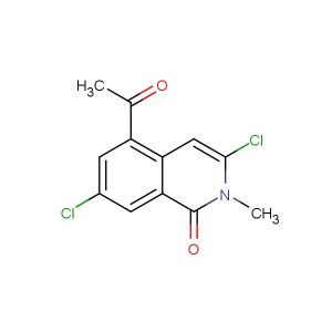5-acetyl-3,7-dichloro-2-methylisoquinolin-1(2H)-one