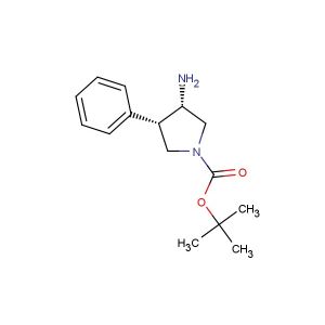 tert-butyl (3S,4S)-3-amino-4-phenylpyrrolidine-1-carboxylate