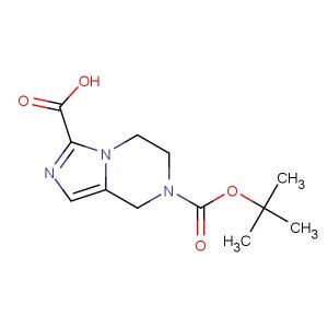 7-(tert-butoxycarbonyl)-5,6,7,8-tetrahydroimidazo[1,5-a]pyrazine-3-carboxylic acid