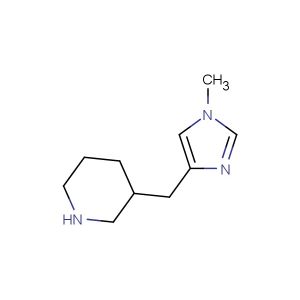 3-((1-Methyl-1H-imidazol-4-yl)methyl)piperidine