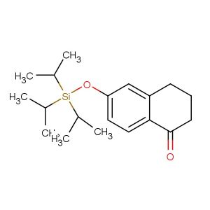 6-((triisopropylsilyl)oxy)-3,4-dihydronaphthalen-1(2H)-one