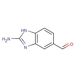 2-amino-1H-benzo[d]imidazole-5-carbaldehyde