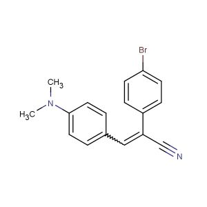 2-(4-bromophenyl)-3-(4-(dimethylamino)phenyl)acrylonitrile