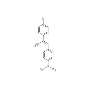 (Z)-2-(4-bromophenyl)-3-(4-(dimethylamino)phenyl)acrylonitrile