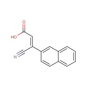 (Z)-3-cyano-3-(naphthalen-2-yl)acrylic acid