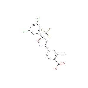 4-(5-(3,5-dichlorophenyl)-5-(trifluoromethyl)-4,5-dihydroisoxazol-3-yl)-2-methylbenzoic acid