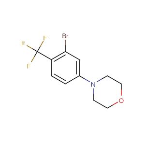 4-(3-bromo-4-(trifluoromethyl)phenyl)morpholine