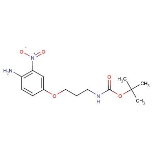 tert-butyl (3-(4-amino-3-nitrophenoxy)propyl)carbamate