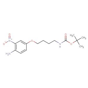 tert-butyl (4-(4-amino-3-nitrophenoxy)butyl)carbamate