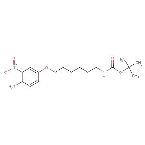 tert-butyl (6-(4-amino-3-nitrophenoxy)hexyl)carbamate