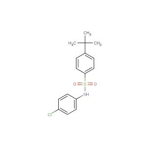 4-(tert-butyl)-N-(4-chlorophenyl)benzenesulfonamide