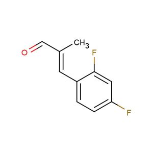 (E)-3-(2,4-difluorophenyl)-2-methylacrylaldehyde