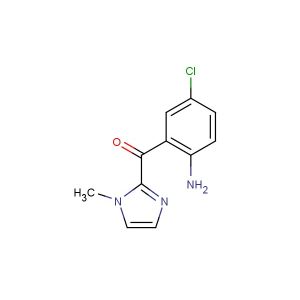 (2-amino-5-chlorophenyl)(1-methyl-1H-imidazol-2-yl)methanone