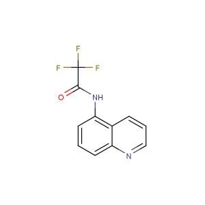 2,2,2-trifluoro-N-(quinolin-5-yl)acetamide
