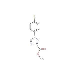 methyl 1-(4-fluorophenyl)-1H-1,2,4-triazole-3-carboxylate