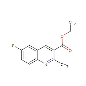 ethyl 6-fluoro-2-methylquinoline-3-carboxylate