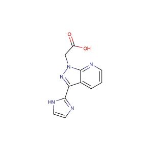 2-(3-(1H-imidazol-2-yl)-1H-pyrazolo[3,4-b]pyridin-1-yl)acetic acid