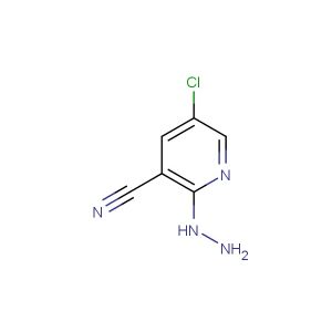 5-chloro-2-hydrazinylnicotinonitrile