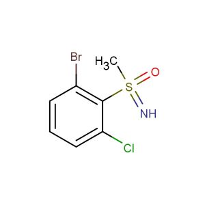 1-bromo-3-chloro-2-(S-methylsulfonimidoyl)benzene