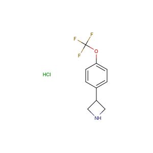 3-(4-(trifluoromethoxy)phenyl)azetidine hydrochloride