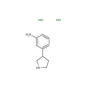 3-(pyrrolidin-3-yl)aniline dihydrochloride