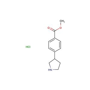 methyl 4-(pyrrolidin-3-yl)benzoate hydrochloride