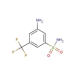 3-amino-5-(trifluoromethyl)benzenesulfonamide